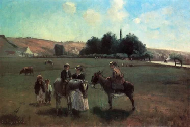 El Paseo en Burro en La Roche-Guyon